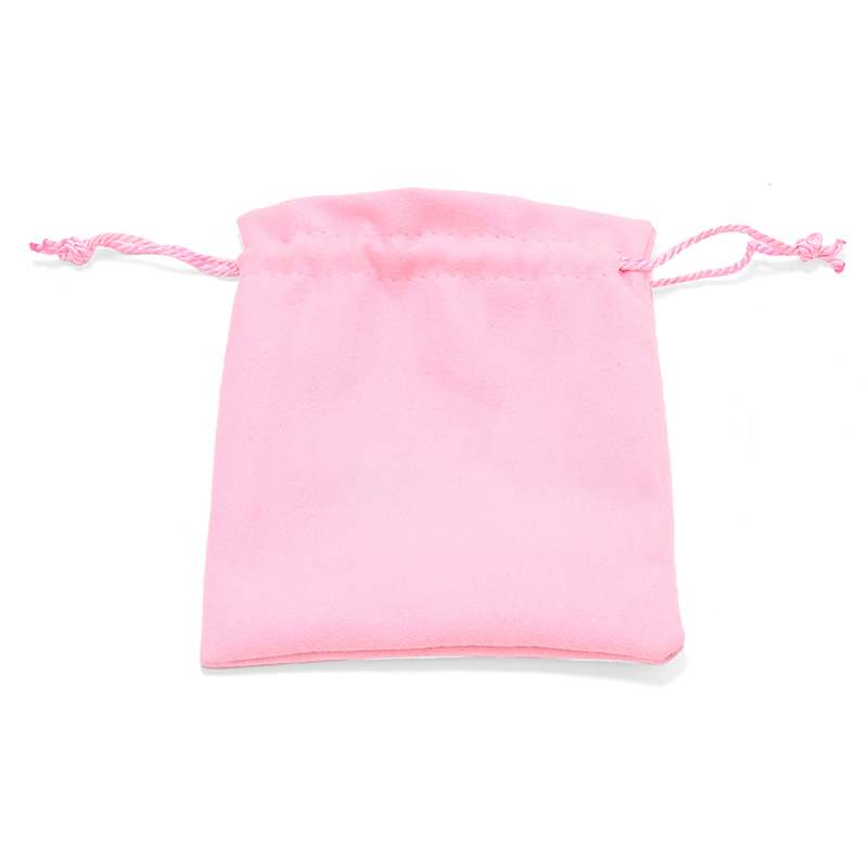Suede Velvet Jewelry Pouch Earring Necklace Ring Bracelet Brooch Jewellery Bags