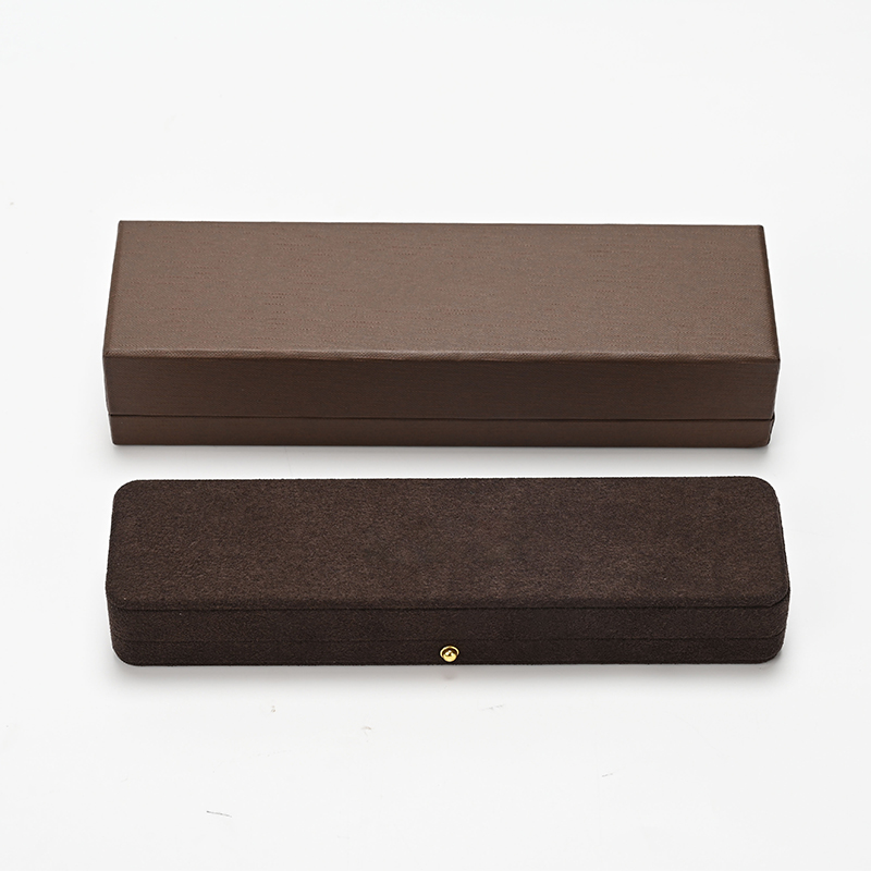 Jewelry Box Microfiber Pendant Storage Box Custom Logo Gift Jewelry Box
