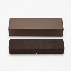 Jewelry Box Microfiber Pendant Storage Box Custom Logo Gift Jewelry Box