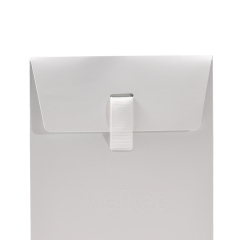 White Paper Bag Gift Packaging Bags Shopping Gift Paper Jewelry Bag