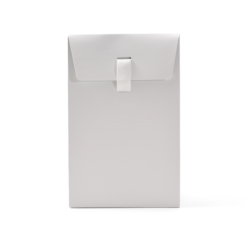 White Paper Bag Gift Packaging Bags Shopping Gift Paper Jewelry Bag