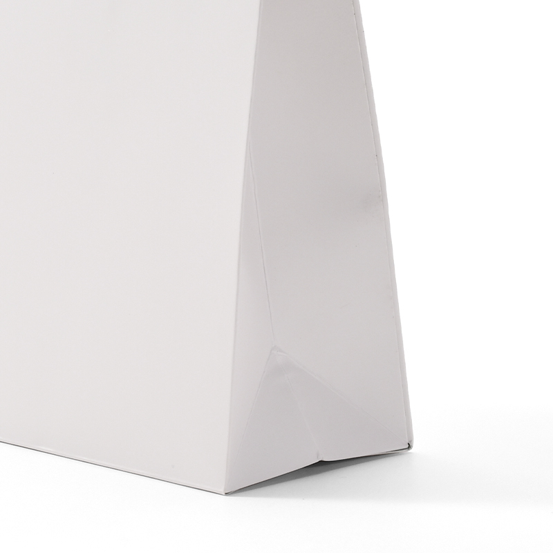 White Paper Bag Gift Packaging Bags Shopping Gift Paper Jewelry Bag