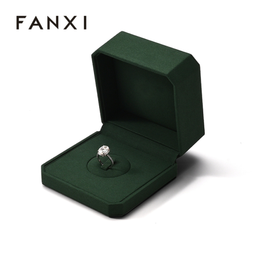 Ring Box Jewelry Packaging Box Custom Logo Jewelry Storage Box