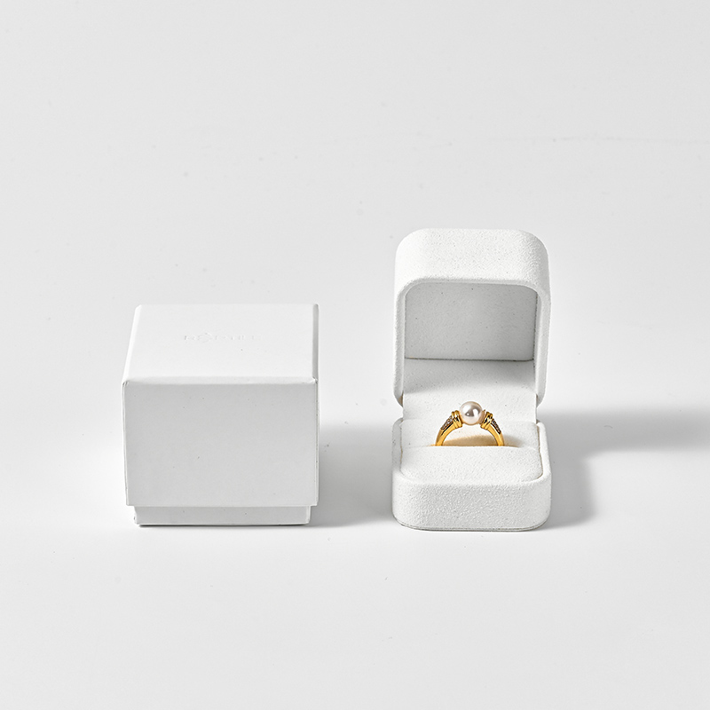 Microfiber Jewelry Box Set Ring Earring Necklace Bracelet Jewelry Storage Box