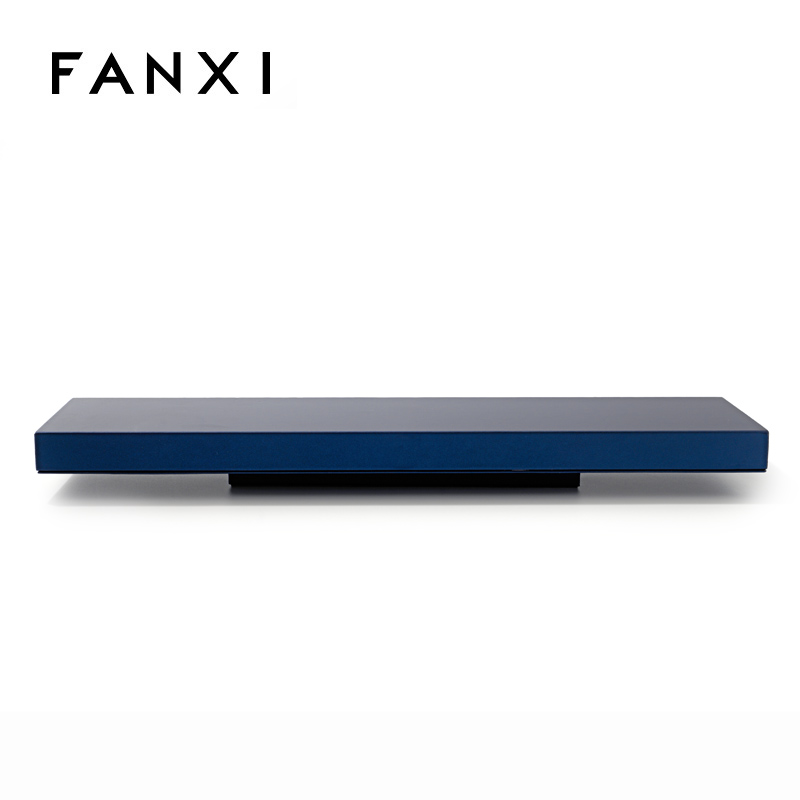 Blue Magnetic Bottom Plate Jewelry Display Tray Custom Jewelry Plate