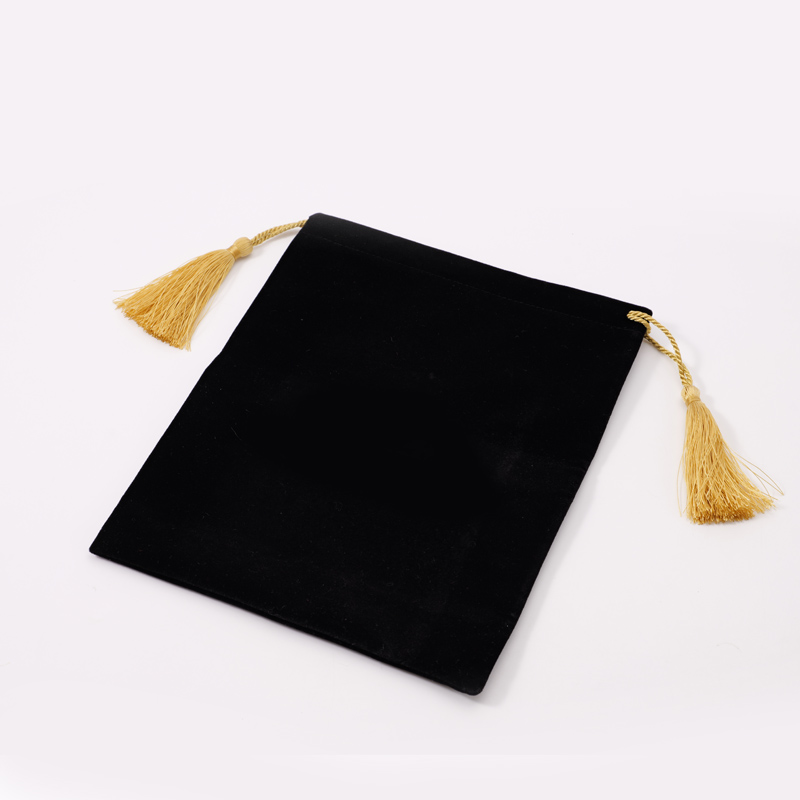 Velvet Black Jewelry Bag Necklace Ring Bracelet Jewelry Storage Bag