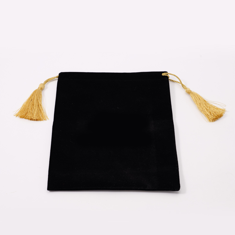 Velvet Black Jewelry Bag Necklace Ring Bracelet Jewelry Storage Bag