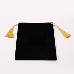 Velvet Black Jewelry Bag Necklace Ring Bracelet Jewelry Storage Bag