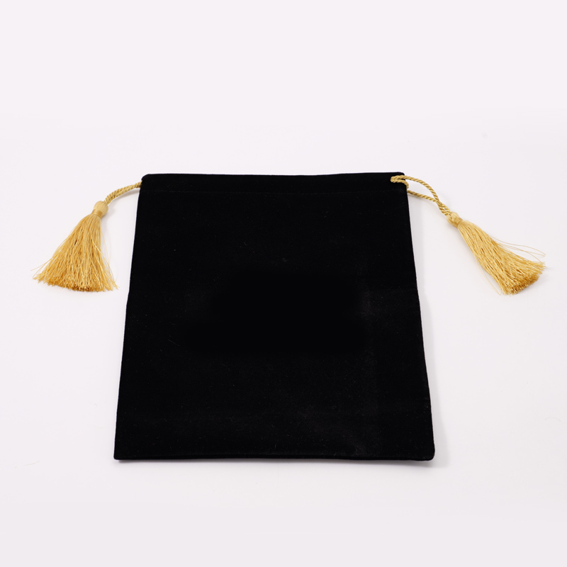 Velvet Black Jewelry Bag Necklace Ring Bracelet Jewelry Storage Bag