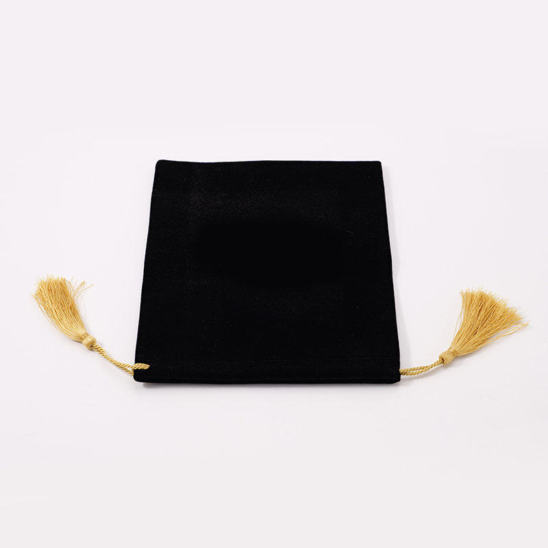 Velvet Black Jewelry Bag Necklace Ring Bracelet Jewelry Storage Bag