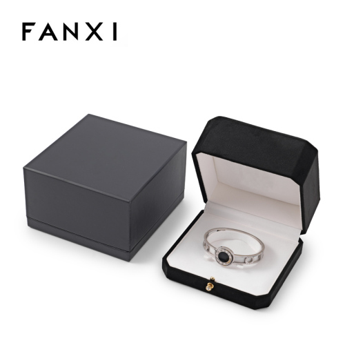 Black Jewelry Box Bracelet Packaging Box Luxury Jewelry Storage Gift Box