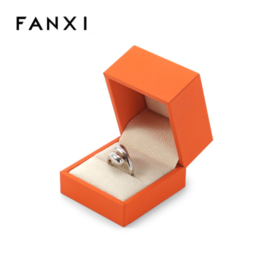 Luxury Ring Storage Box GIft Box Packaging Organizer Display Case Jewelry Box Ring Storage Case