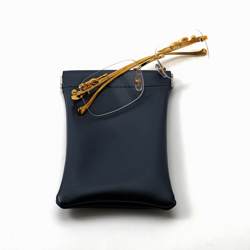 Custom Jewelry Bag Pu Leather Jewelry Storage Pouch for Bracelet Ring Earring Packaging