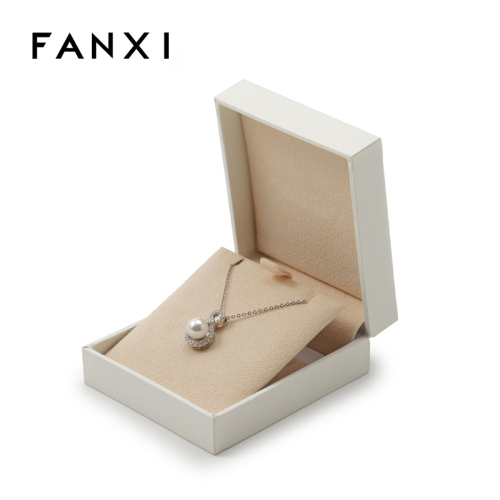 Jewelry Package Custom Logo Jewellery Box PU Leather Luxury Necklace Earrings Ring Box Packaging Jewelry Box