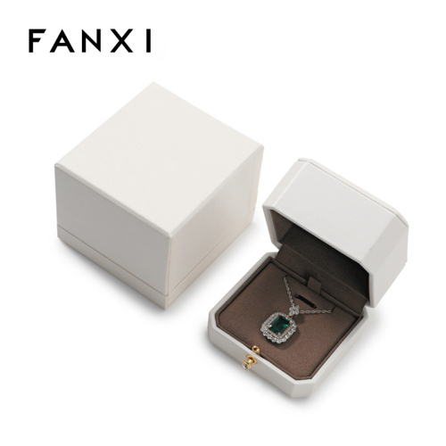 Jewellery Box Velvet Jewelry Box Packaging Luxury Design Pu Leather Ring Necklace Jewelry Case