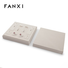 Velvet Jewelry Box Earring Ring Necklace Pendant Packaging Box