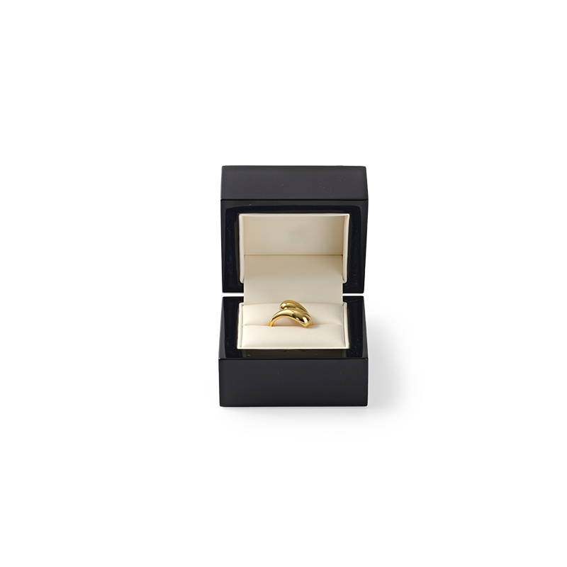 Dark Blue Ring Box High Quality Customize Jewelry Display Ring Holder