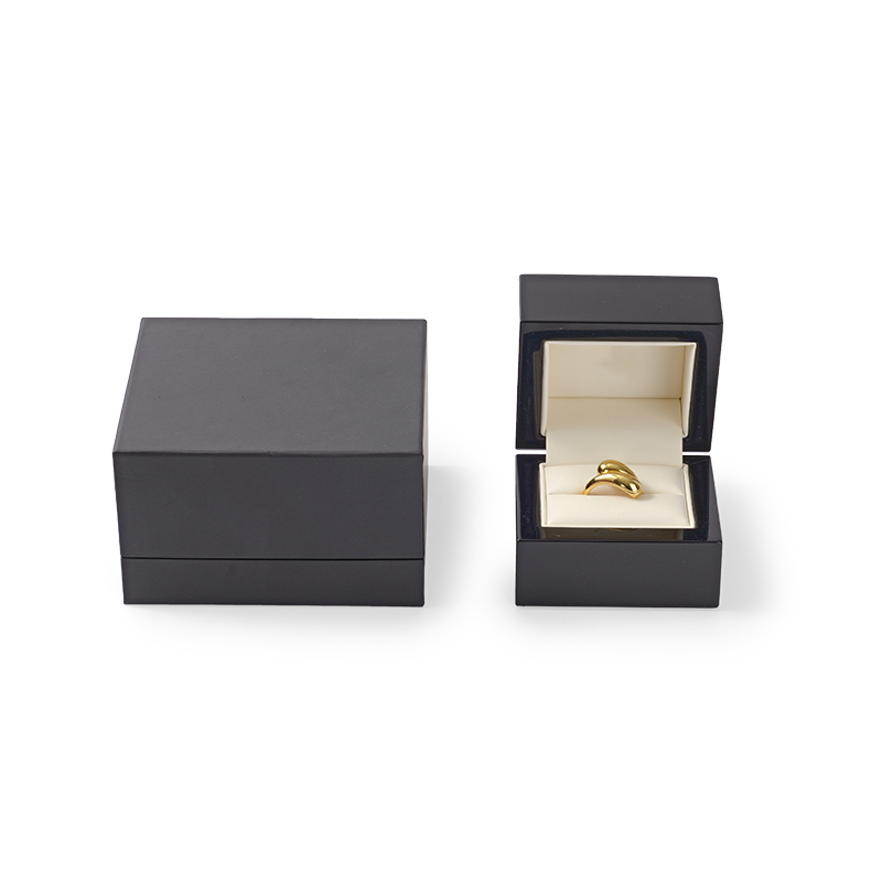Dark Blue Ring Box High Quality Customize Jewelry Display Ring Holder