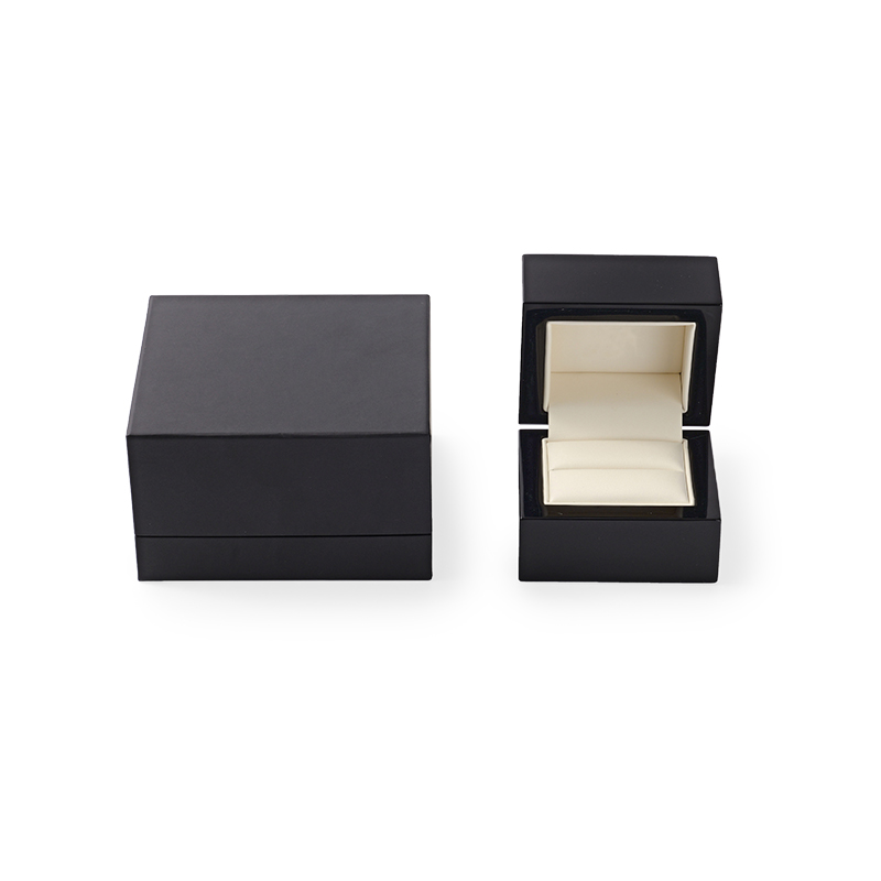 Dark Blue Ring Box High Quality Customize Jewelry Display Ring Holder