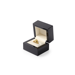 Dark Blue Ring Box High Quality Customize Jewelry Display Ring Holder