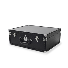 Watch Box Organizer Storage Luxury Leather Watch Case Box with Fingerprint Lock