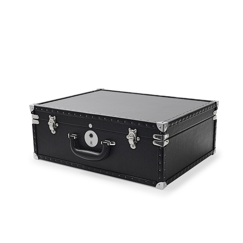 Watch Box Organizer Storage Luxury Leather Watch Case Box with Fingerprint Lock