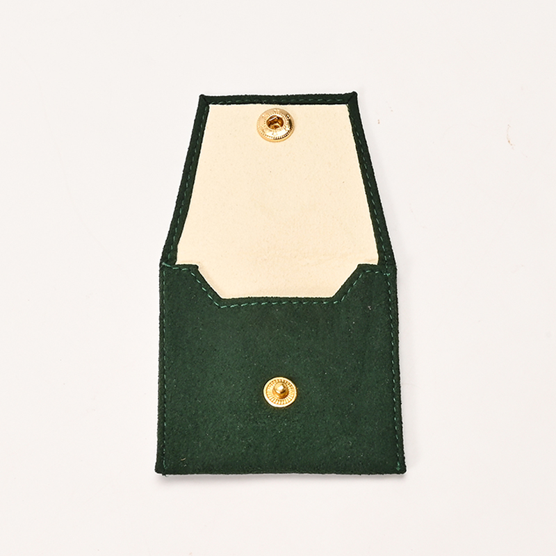 Green Microfiber Pouch Custom logo Jewellery Bag Pouch Multifunction Pouch With Logo