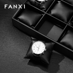 FANXI P017 Black PU Leather Jewelry Display Trays Custom Tray for Ring Pedant Bangle