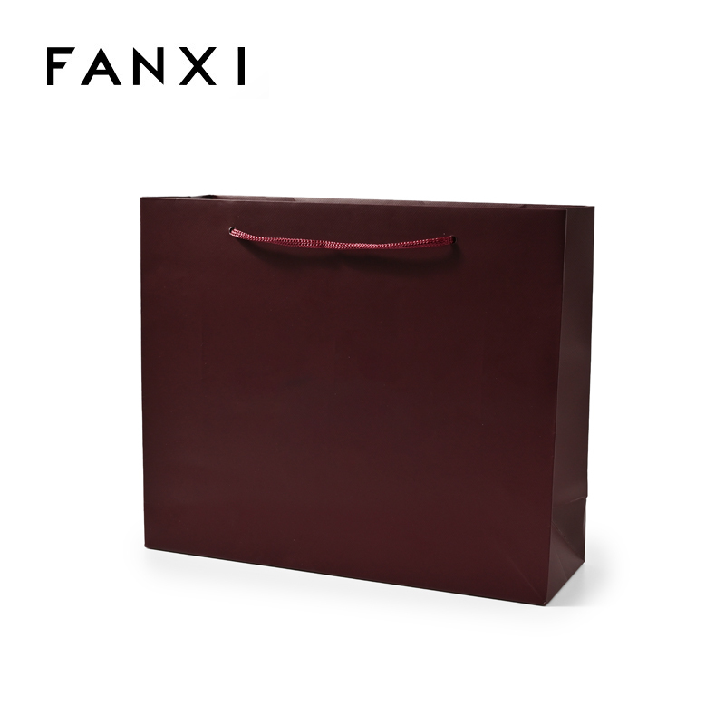 Paper Bag Coating Paper High Quality Jewelry Packaging Bag Custom Logo