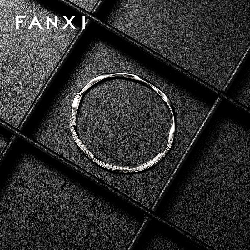 P173 Luxury Black Jewelry Display Tray Earring Jewelry Packaging PU Tray Organizer Display Jewelry Tray for exhibidor