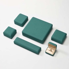 Leather Jewelry Set Box Pendant Earring Ring Box Jewelry Big Set Box