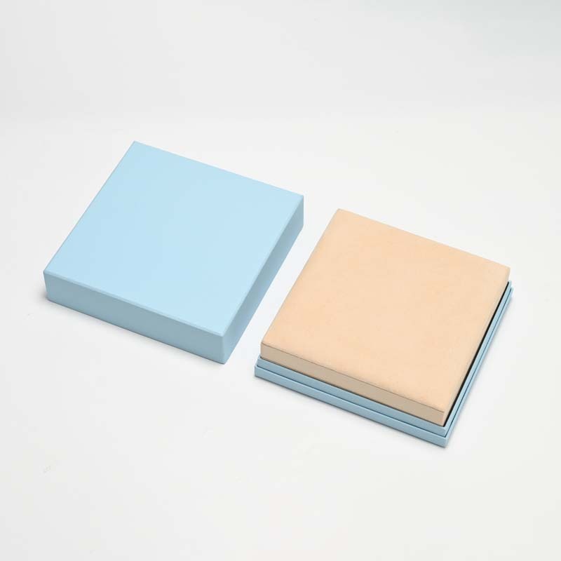 Suede Jewelry Big Set Box Necklace Earring Ring Packaging Box Jewelry Box Custom Logo