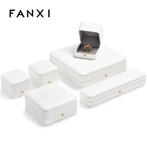 FANXI Luxury customized jewelry packaging box for ring necklace jewelry box packaging