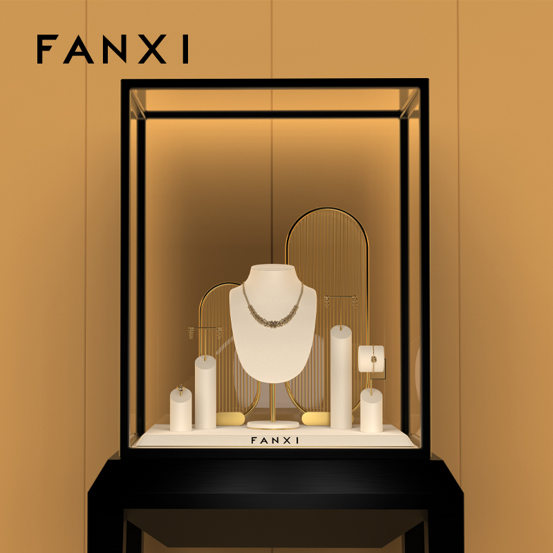 FANXI Custom colour counter jewelry display set