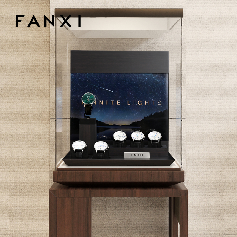 FANXI custom logo & colour watch display set