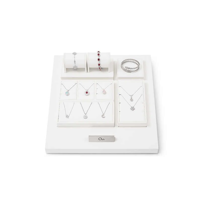 FANXI custom logo & colour jewelry display set