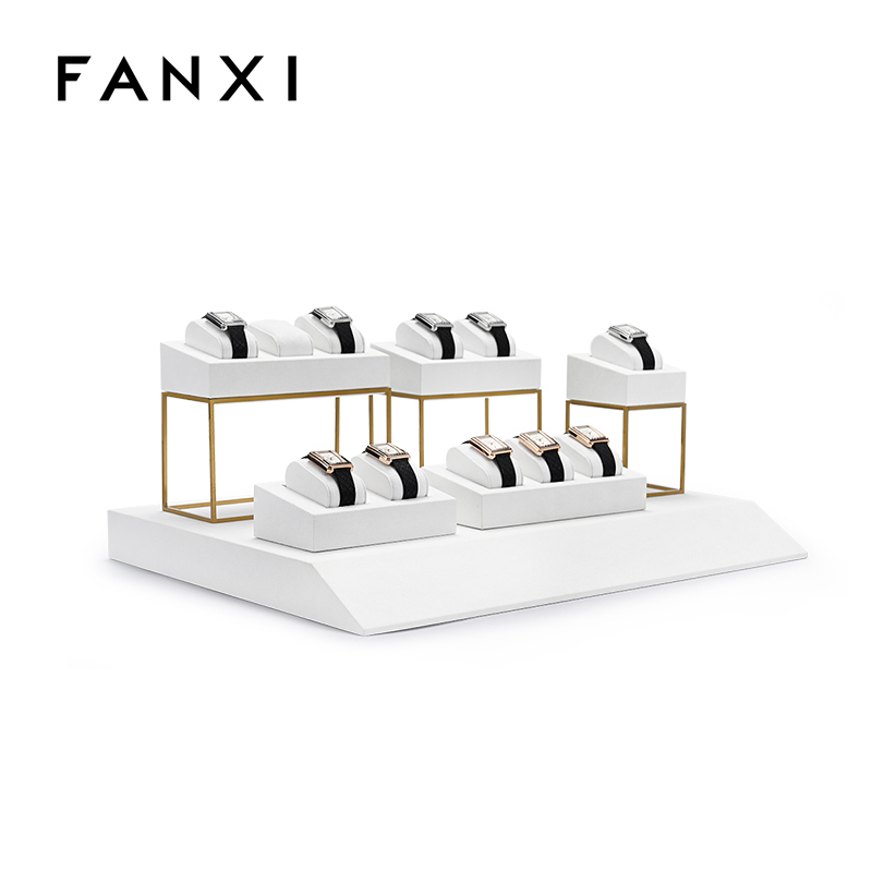 FANXI custom logo & colour watch display exhibitor