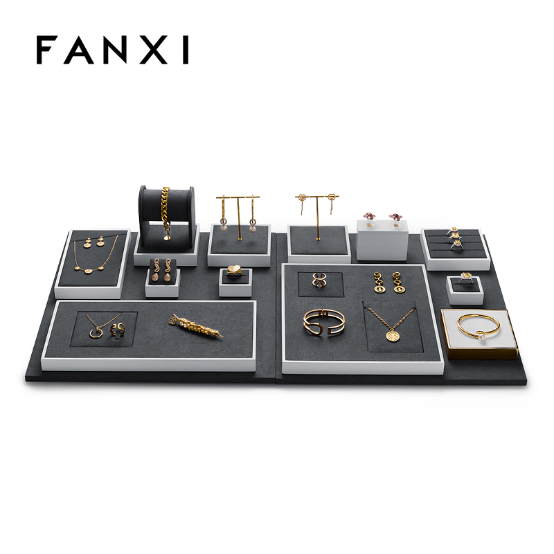FANXI custom logo & colour jewelry display stand