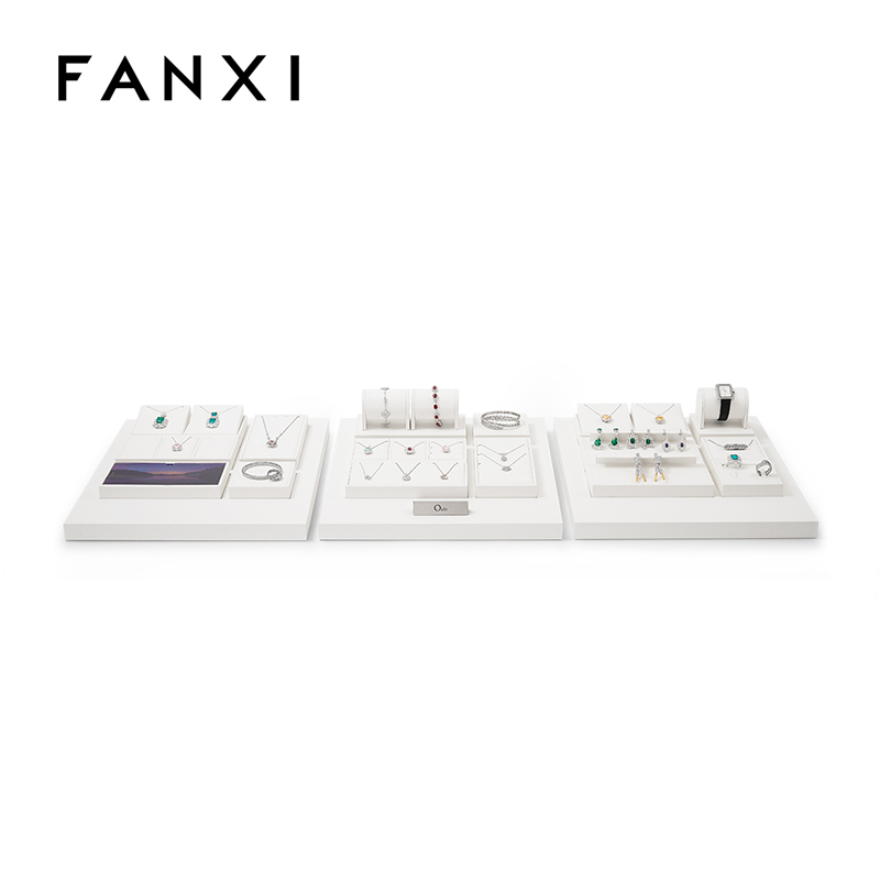 FANXI custom logo & colour jewelry display set