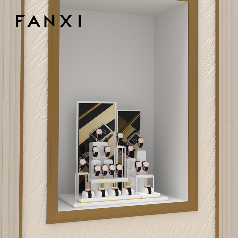 FANXI watch stand organizer_watch display stand_retail watch display