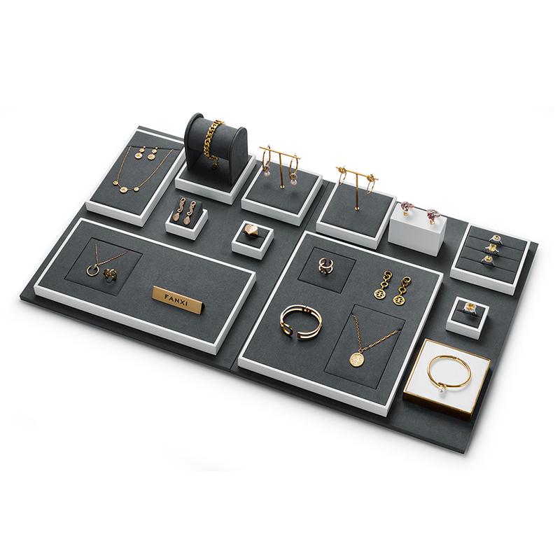 FANXI custom logo & colour jewelry display stand