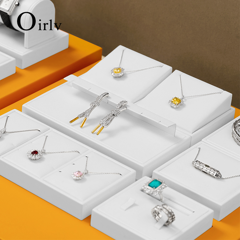 FANXI PU leather jewelry display set