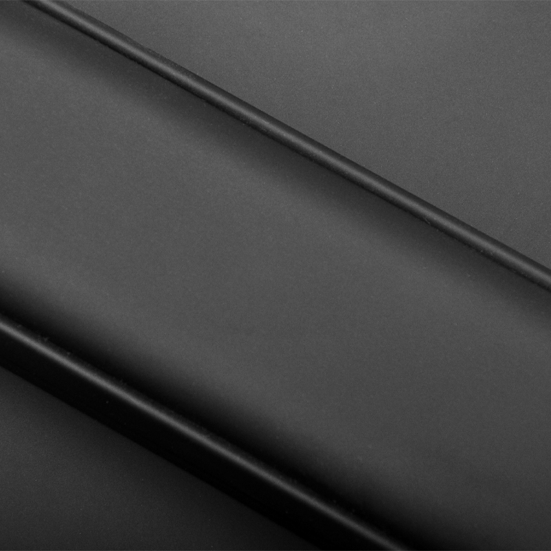 FANXI New Custom Logo Material Printed Black Leather Jewelry Packaging Box for Ring Pedant Bracelet Chain