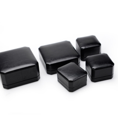 FANXI customized led ring box diamond jewelry packaging leather ring necklace boxes
