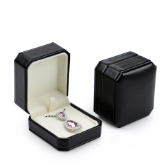 FANXI customized led ring box diamond jewelry packaging leather ring necklace boxes