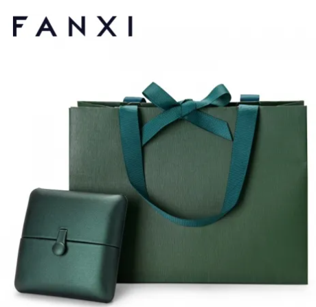 FANXI jewelry gift bag with ribbon wholesale jewelry bag jewelry pouch bags high quality classic high-end