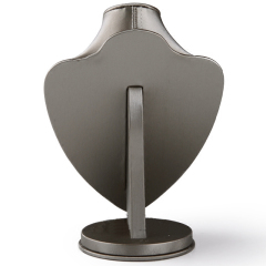 FANXI Luxury PU leather necklace bust display stand exhibitor