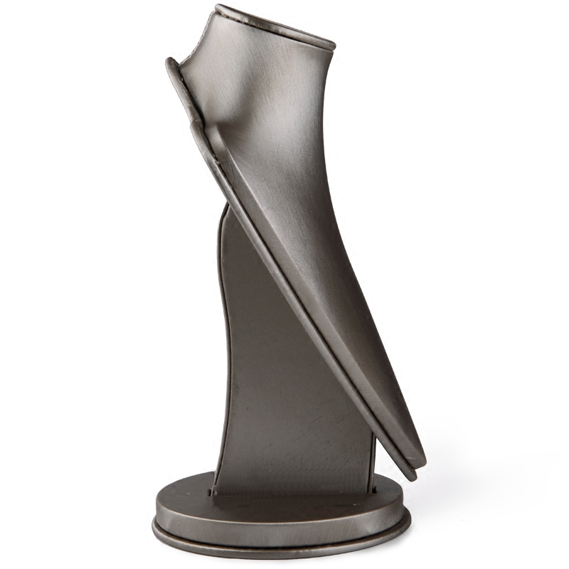 FANXI Luxury PU leather necklace bust display stand exhibitor