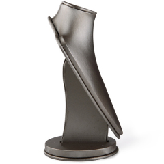 FANXI Luxury PU leather necklace bust display stand exhibitor