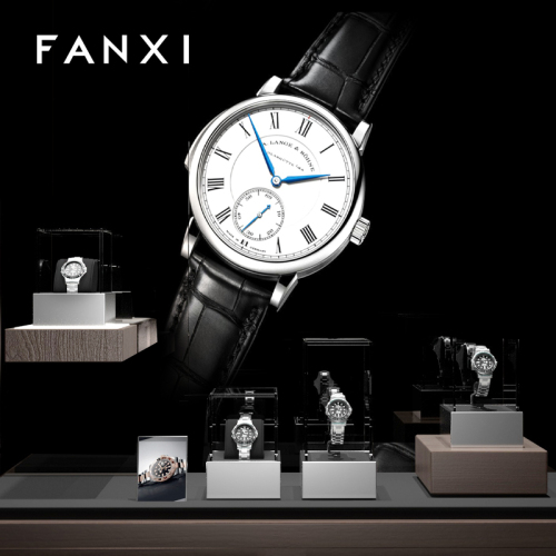 FANXI factory customize watch display stand set high fashion professional watch display rack